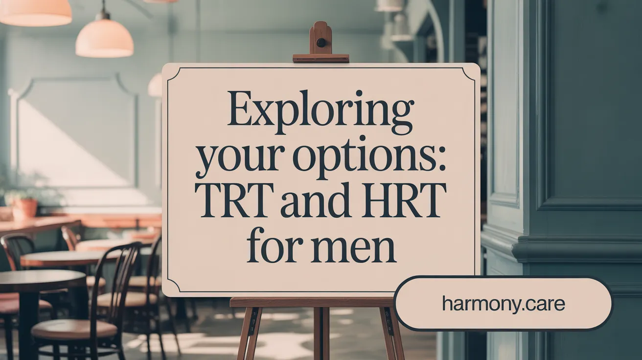Exploring Your Options: TRT and HRT for Men