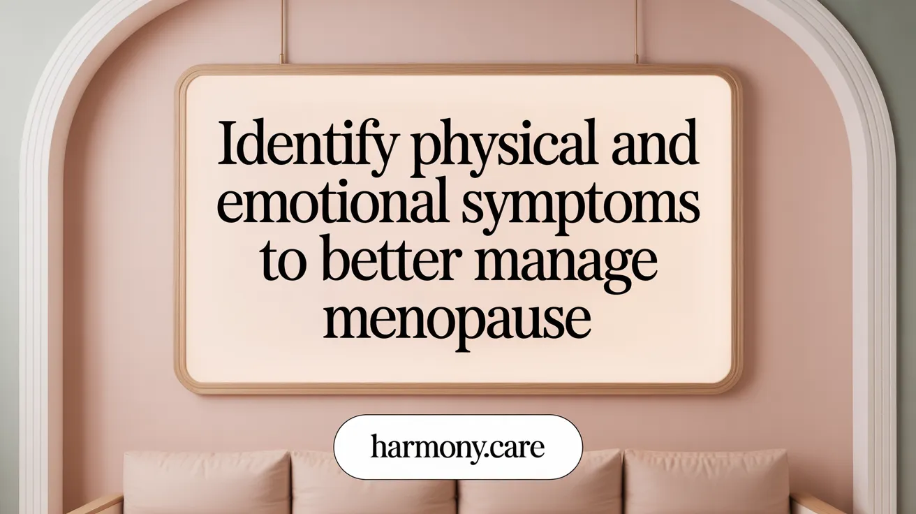 Identify Physical and Emotional Symptoms to Better Manage Menopause