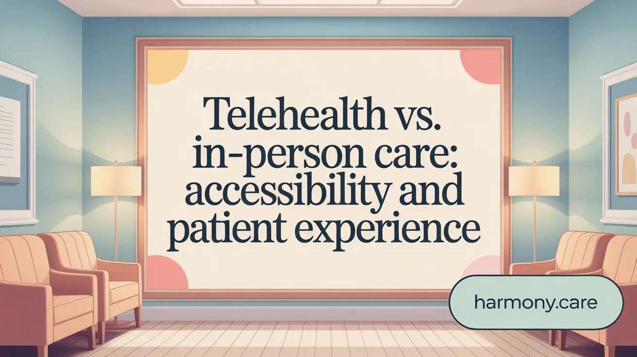 Telehealth vs. In-Person Care: Effectiveness and Outcomes