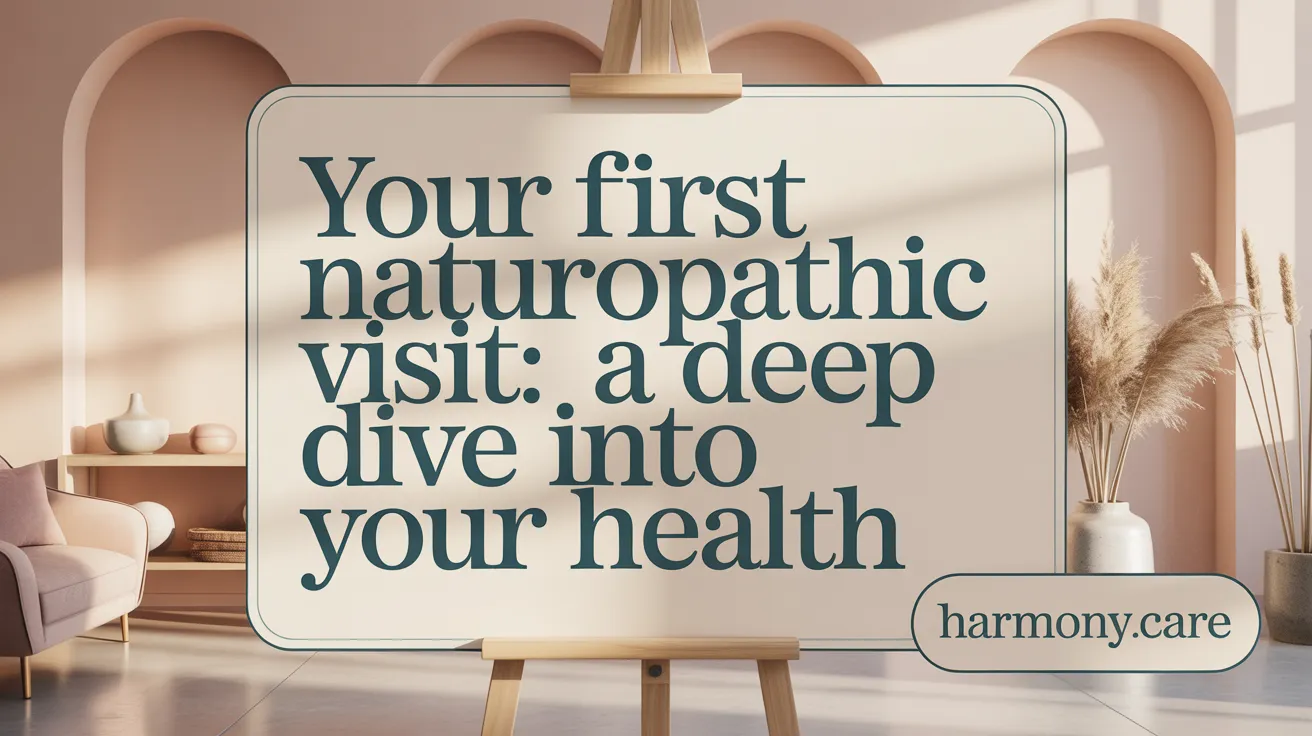 Your First Naturopathic Visit: A Deep Dive into Your Health