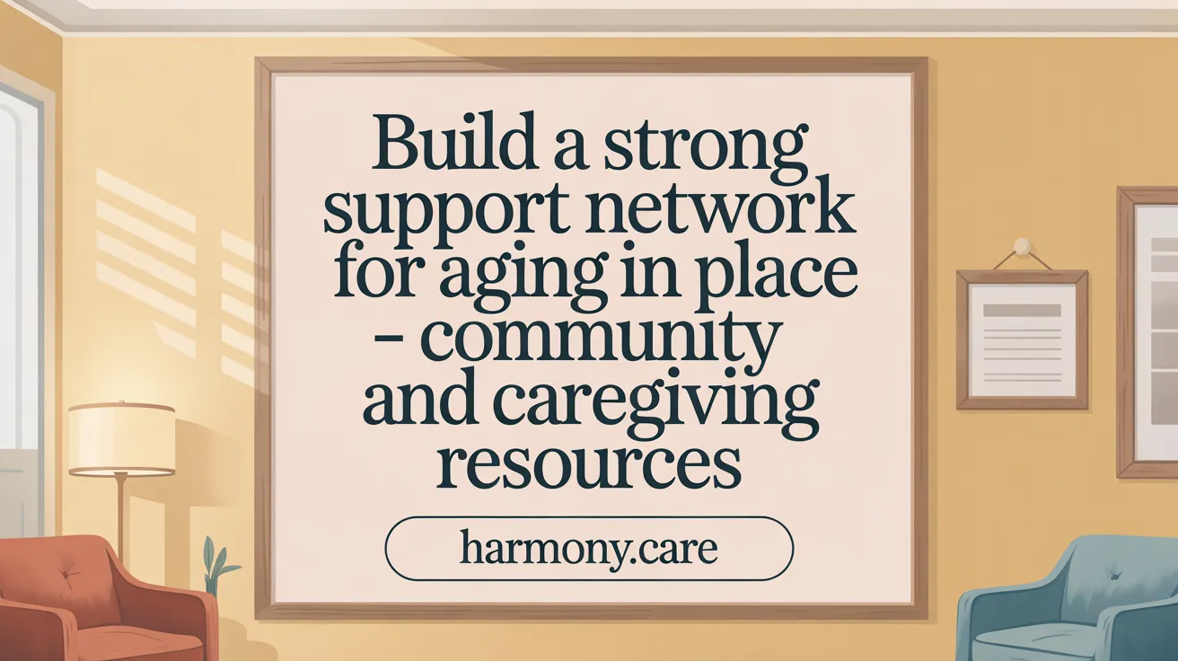 Build a Strong Support Network for Aging in Place