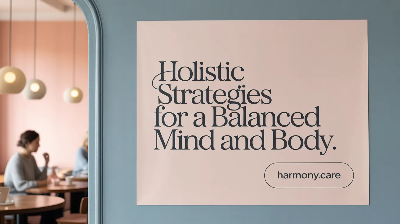 Holistic Strategies for a Balanced Mind and Body
