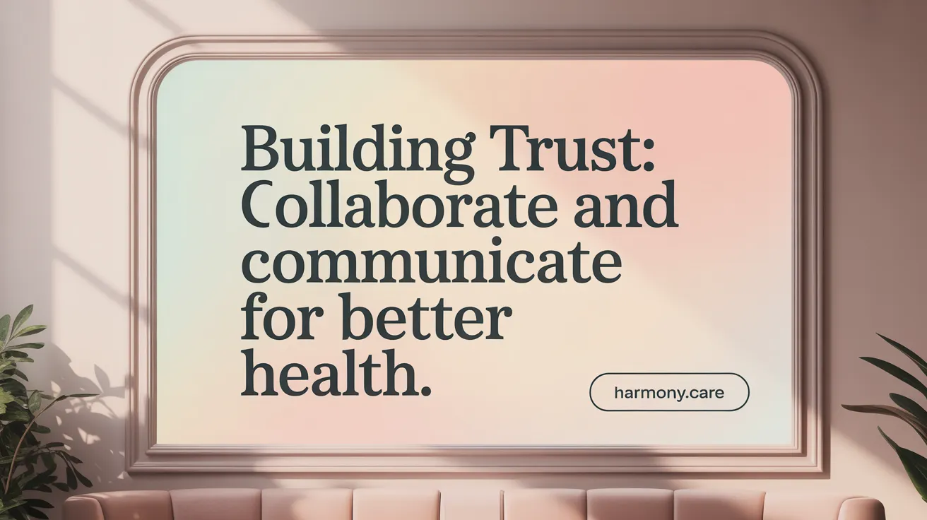 Building Trust: Collaborate and Communicate for Better Health