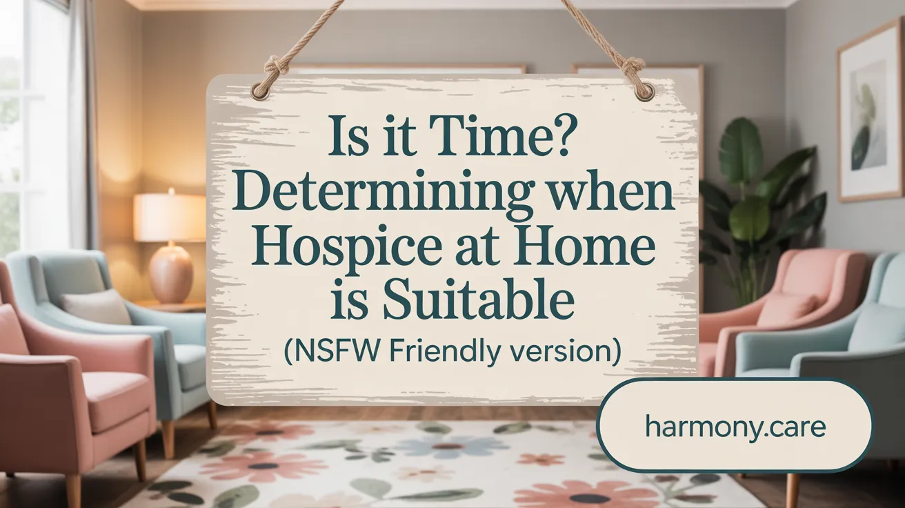 Is It Time? Determining When Hospice at Home Is Suitable