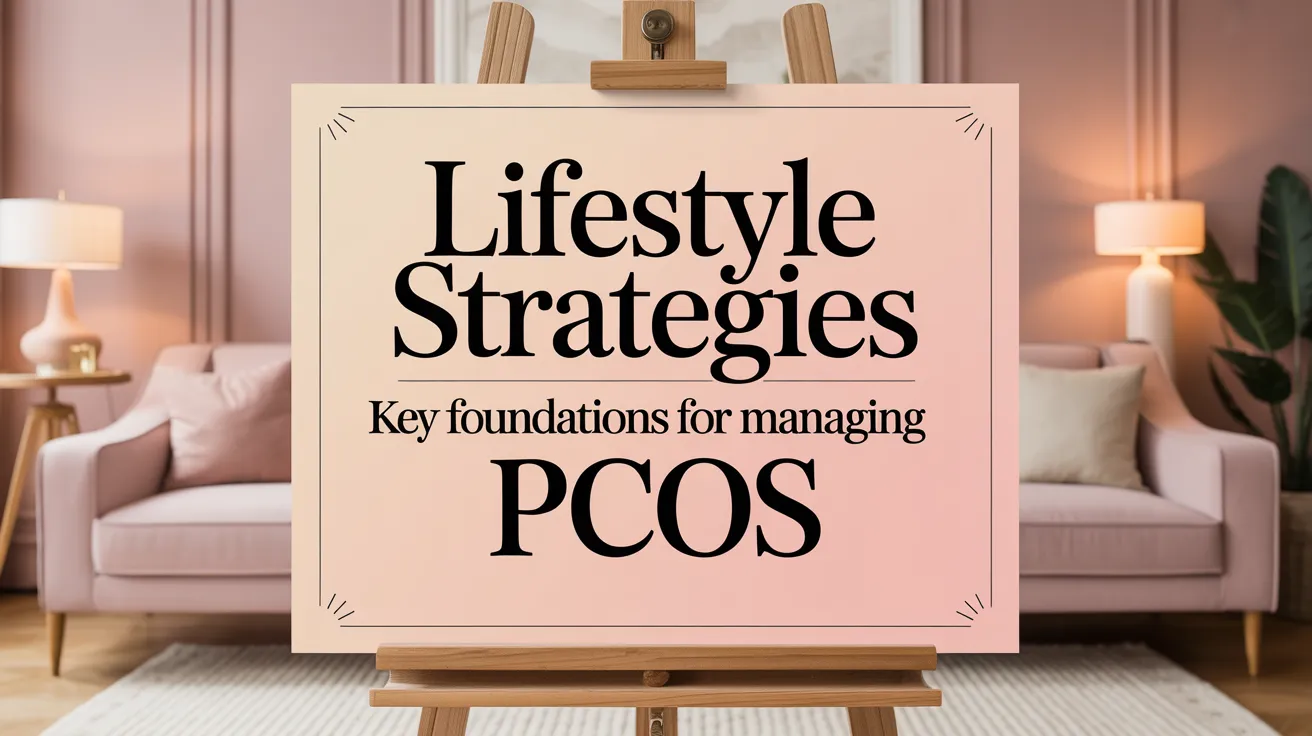 Lifestyle Strategies: Key Foundations for Managing PCOS