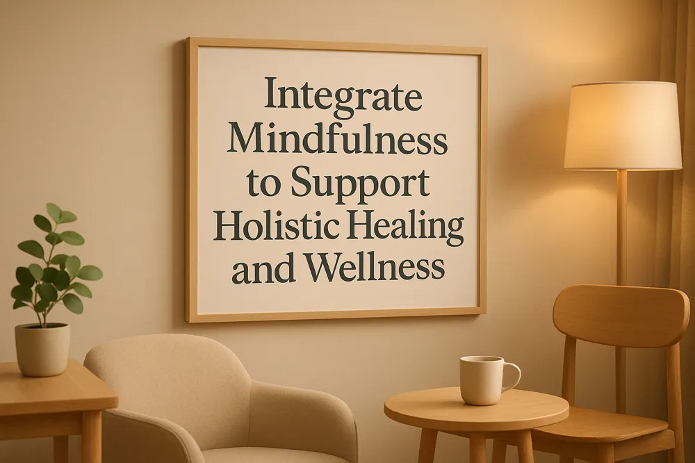 Integrate Mindfulness to Support Holistic Healing and Wellness
