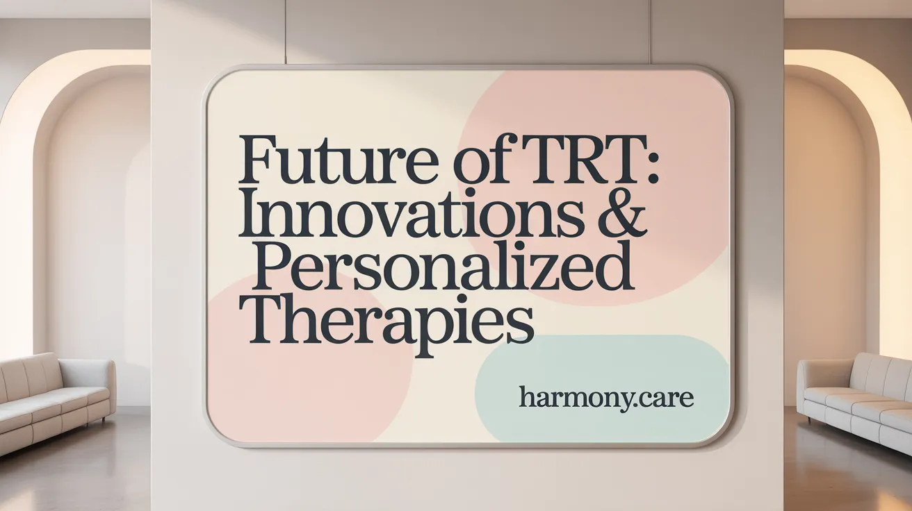 Future of TRT: Innovations & Personalized Therapies