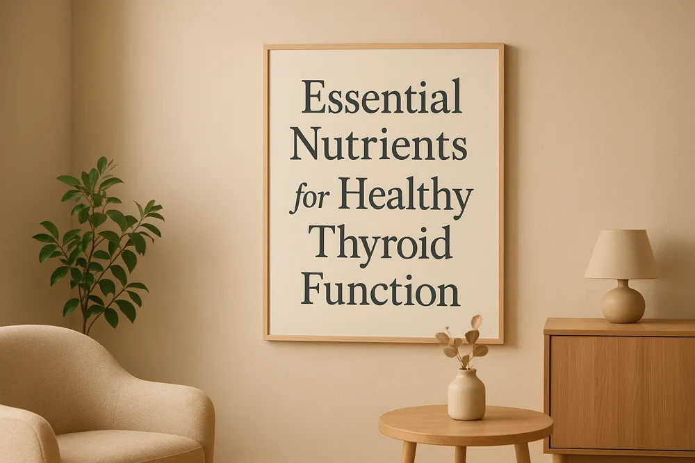 Essential Nutrients for Healthy Thyroid Function