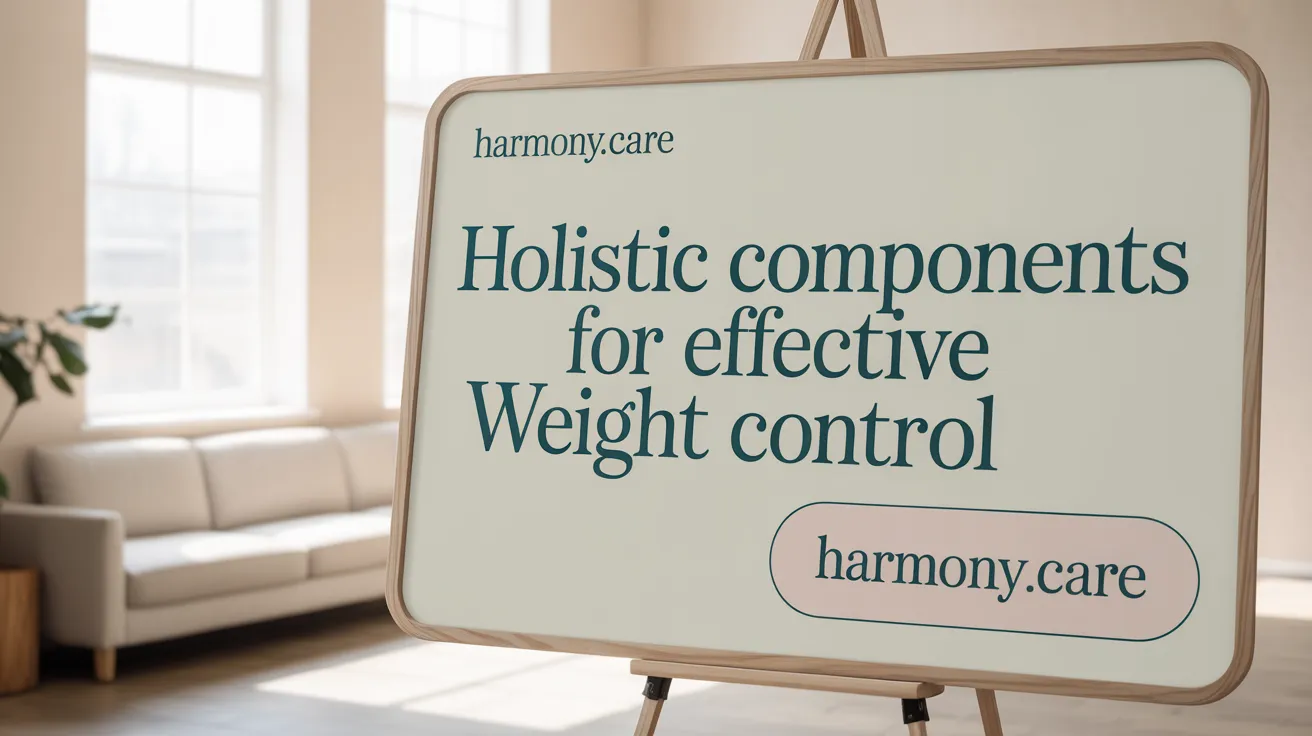 Holistic Components for Effective Weight Control