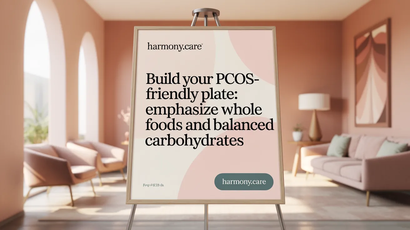 Build Your PCOS-Friendly Plate: Emphasize Whole Foods and Balanced Carbohydrates
