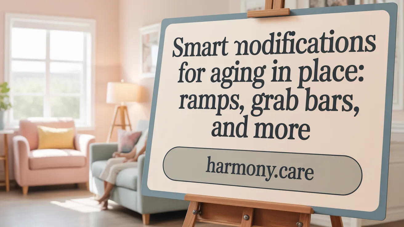 Smart Modifications for Aging in Place: Ramps, Grab Bars, and More