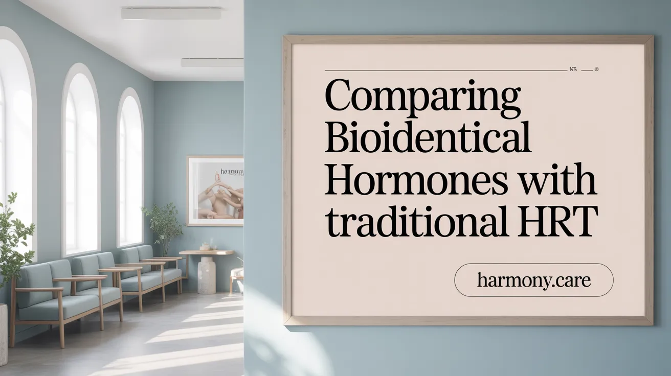 Comparing Bioidentical Hormones with Traditional HRT