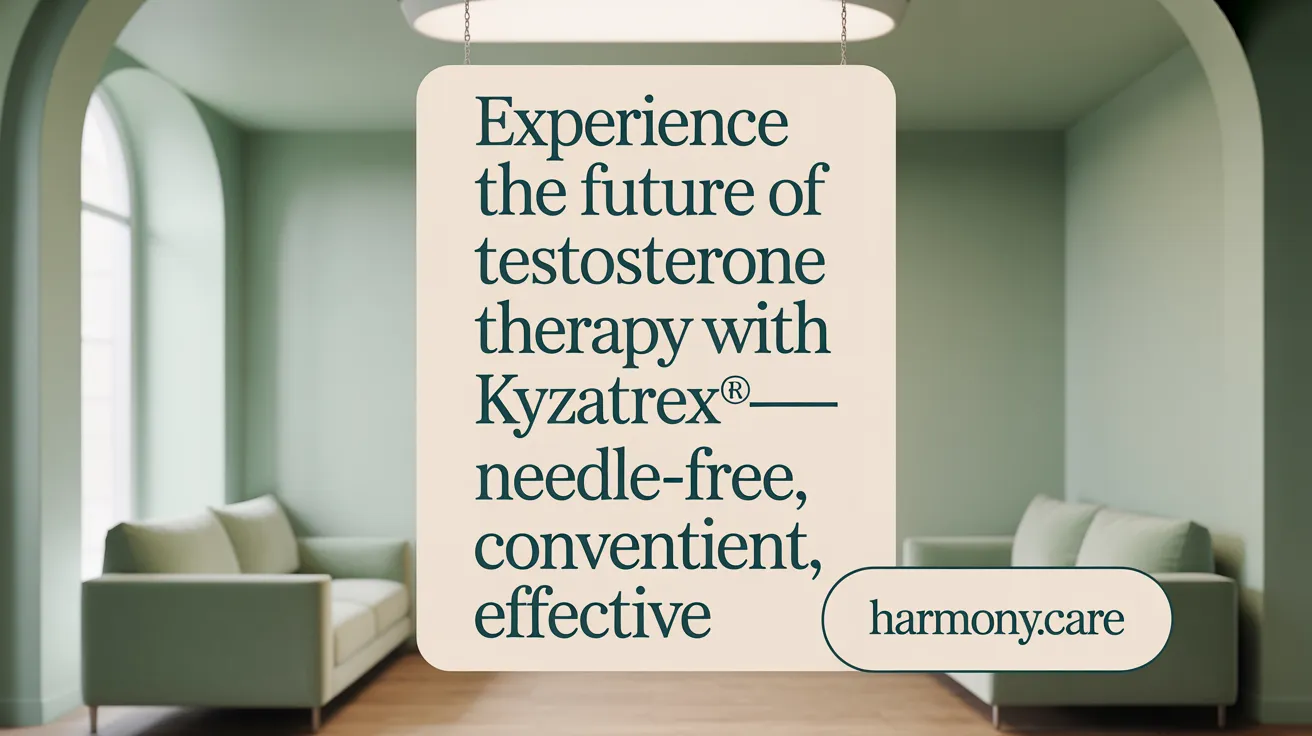 Experience the Future of Testosterone Therapy with KYZATREX®—Needle-Free, Convenient, Effective