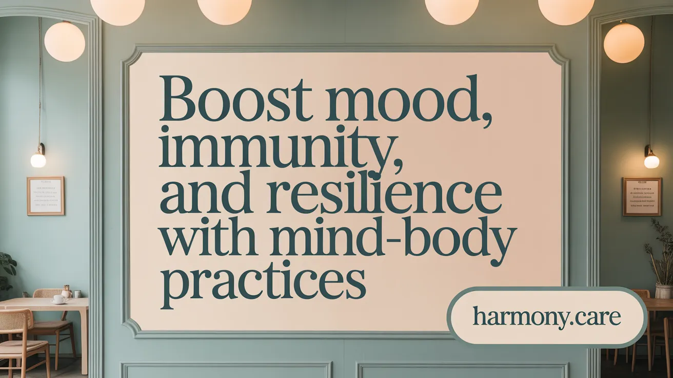 Boost Mood, Immunity, and Resilience with Mind-Body Practices