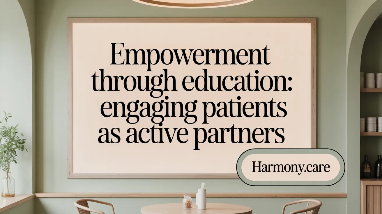 Empowerment Through Education: Engaging Patients as Active Partners