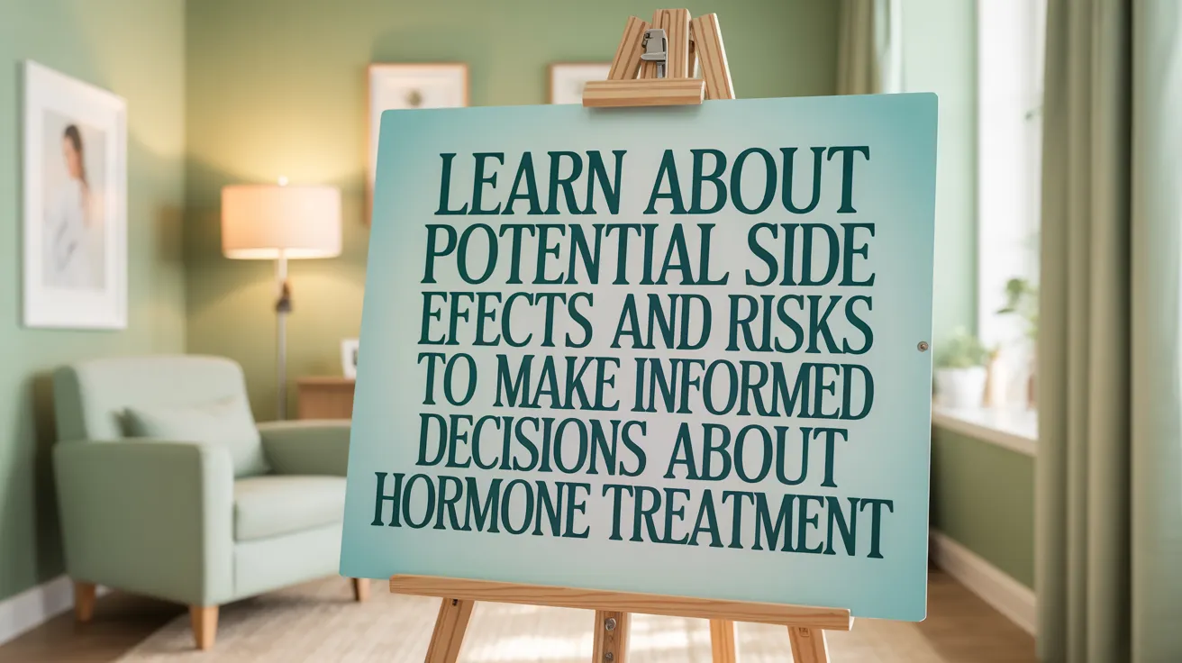 Learn about potential side effects and risks to make informed decisions about hormone treatment.