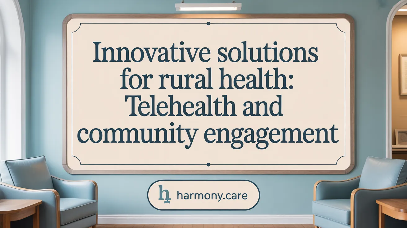 Innovative Solutions for Rural Health: Telehealth and Community Engagement