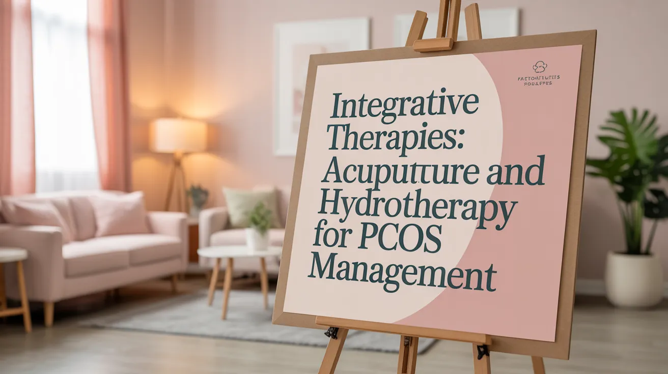 Integrative Therapies: Acupuncture and Hydrotherapy for PCOS Management