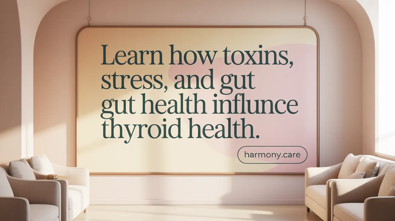 Learn how toxins, stress, and gut health influence thyroid health.