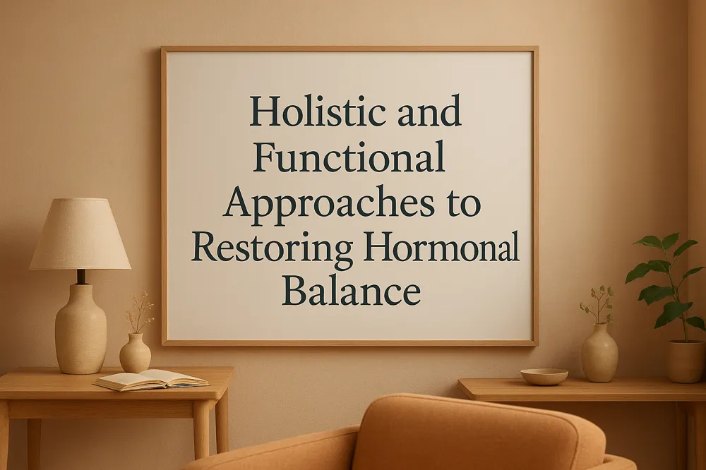 Holistic and Functional Approaches to Restoring Hormonal Balance