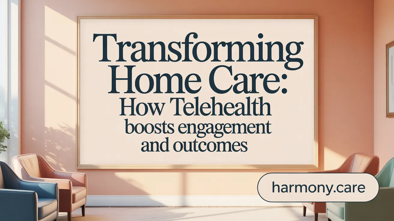 Transforming Home Care: How Telehealth Boosts Engagement and Outcomes
