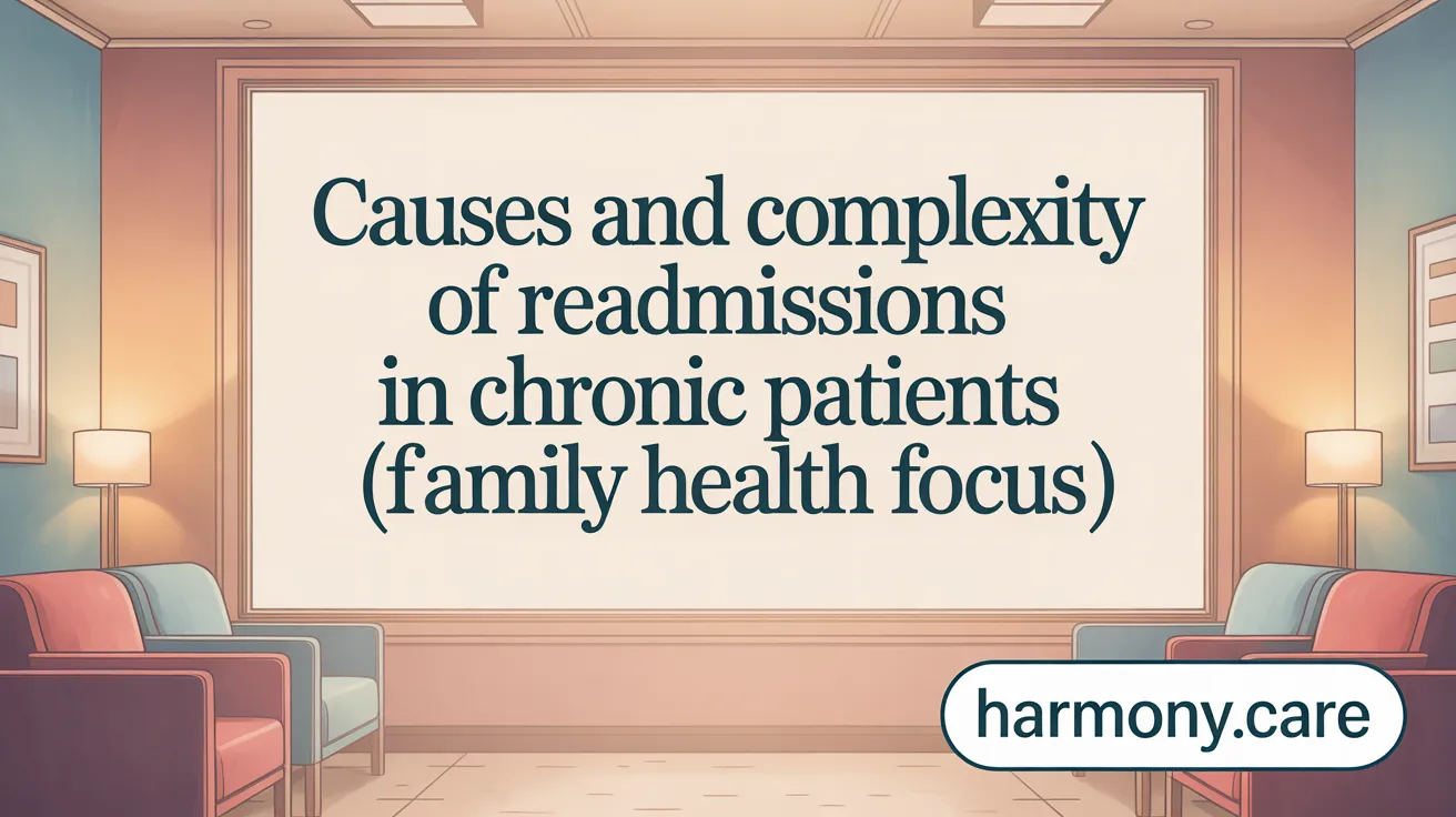 Causes and Complexity of Readmissions in Chronic Patients