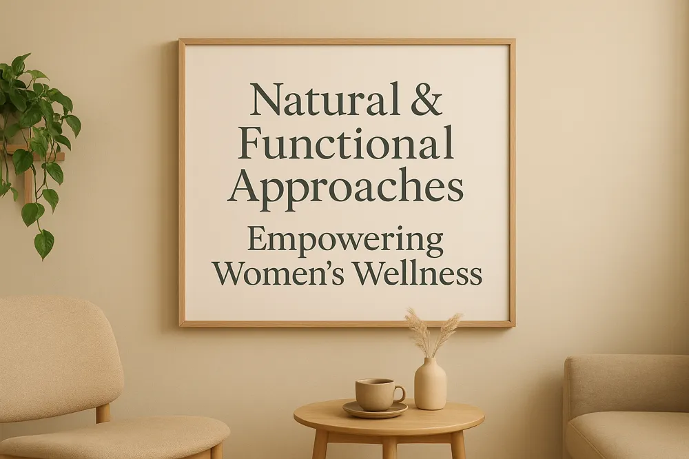 Natural & Functional Approaches — Empowering Women's Wellness