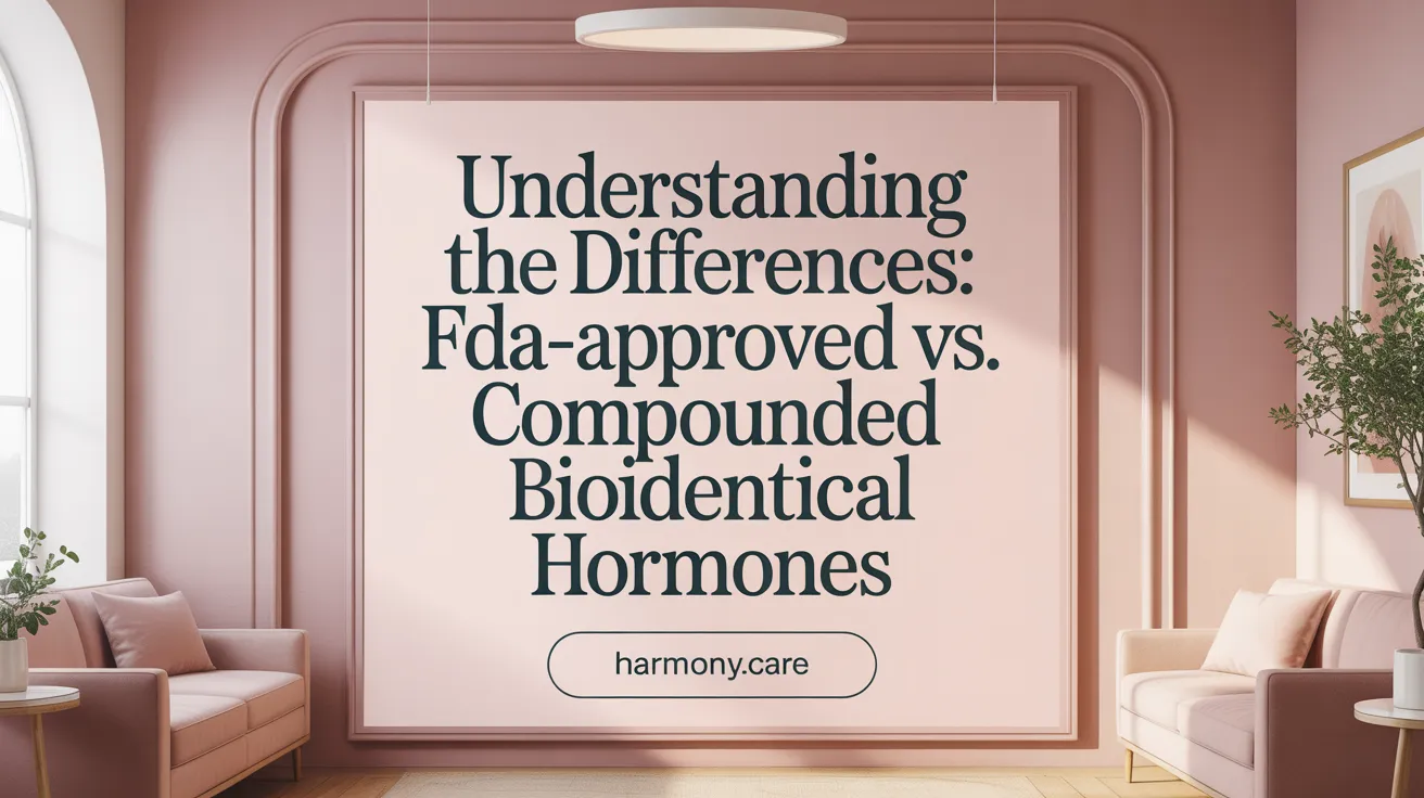 Understanding the Differences: FDA-Approved vs. Compounded Bioidentical Hormones