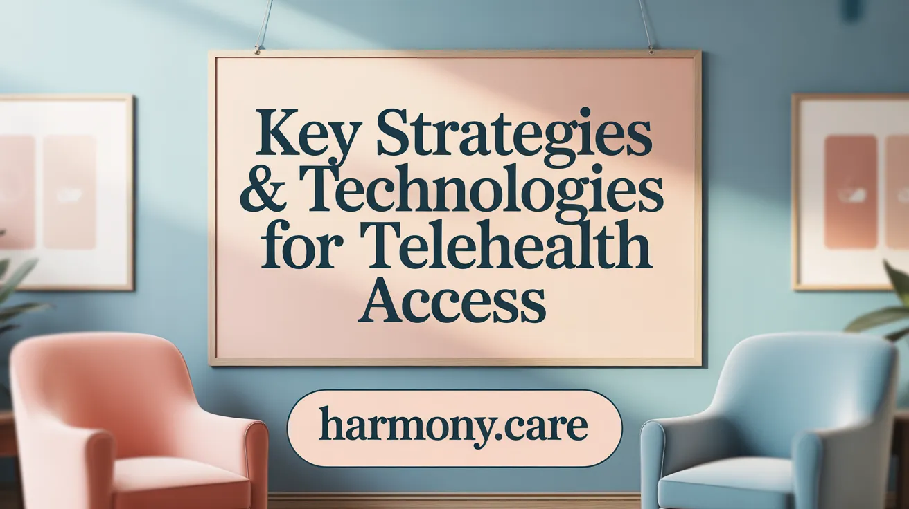 Key Strategies & Technologies for Telehealth Access