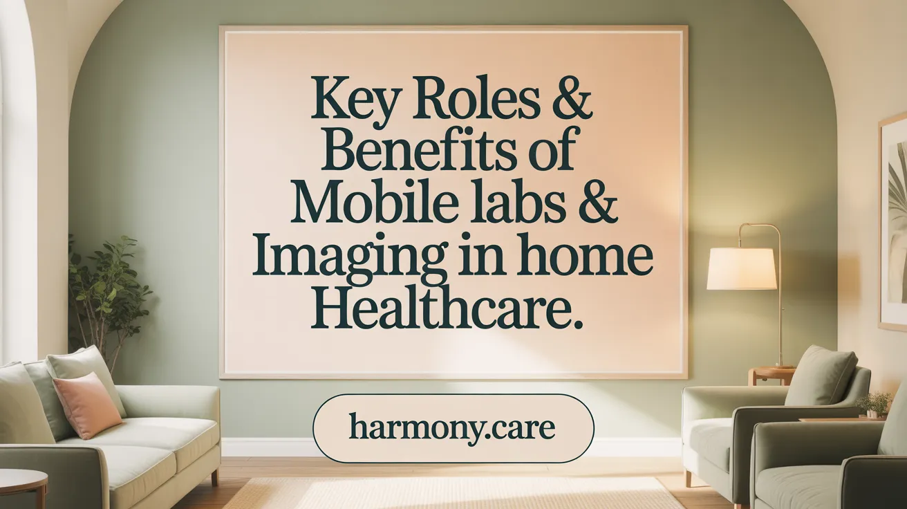 Key Roles & Benefits of Mobile Labs & Imaging in Home Healthcare