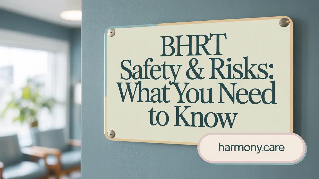 BHRT Safety & Risks: What You Need to Know