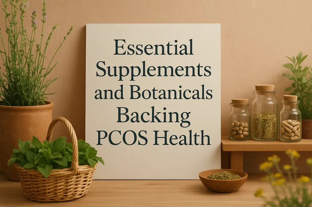 Essential Supplements and Botanicals Backing PCOS Health