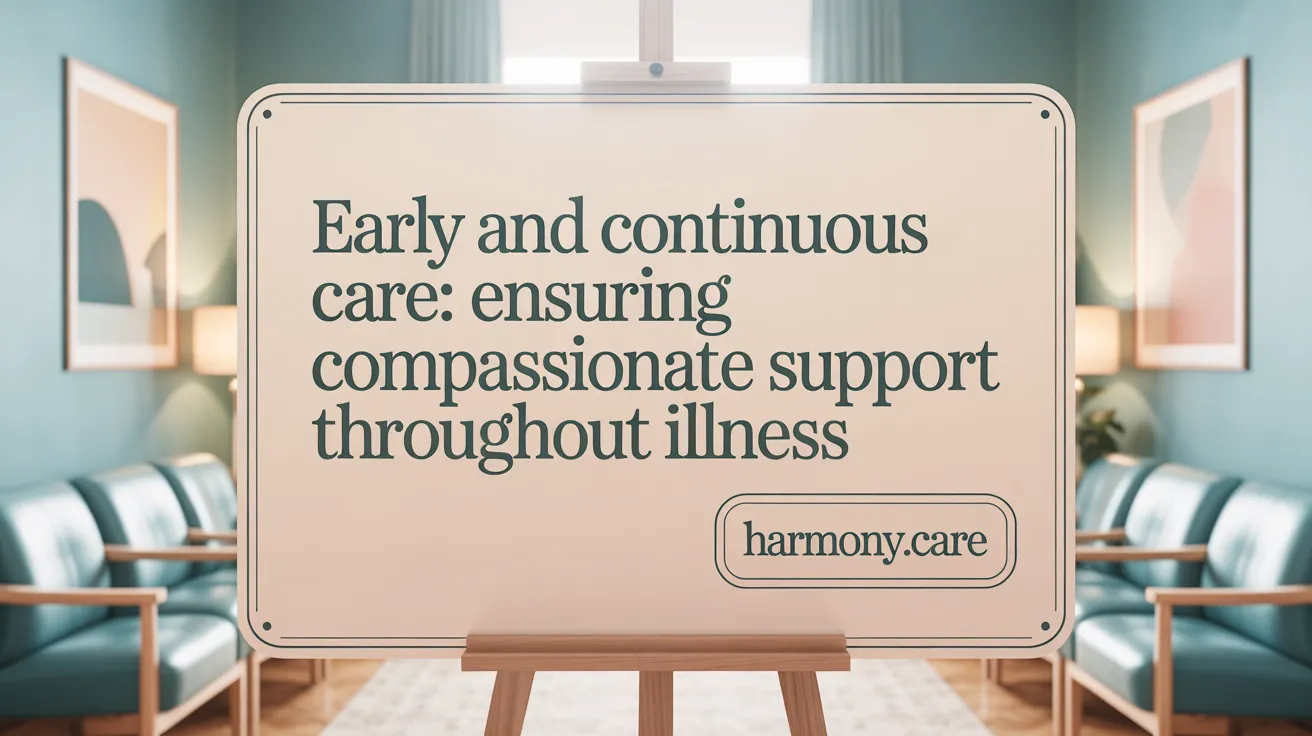 Early and Continuous Care: Ensuring Palliative Support Throughout Illness