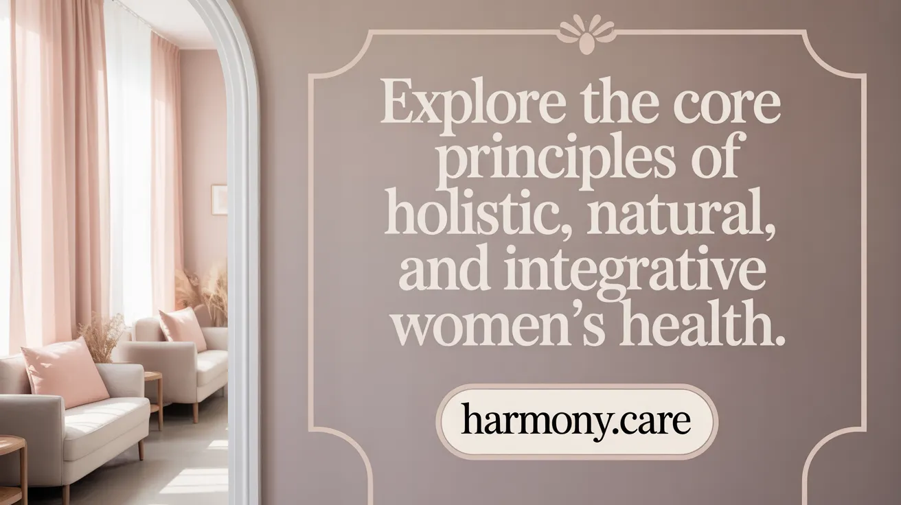 Explore the Core Principles of Holistic, Natural, and Integrative Women's Health