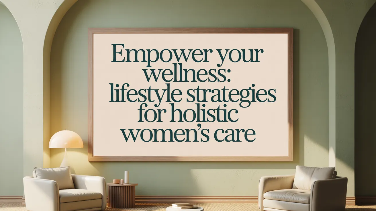 Empower Your Wellness: Lifestyle Strategies for Holistic Women’s Care
