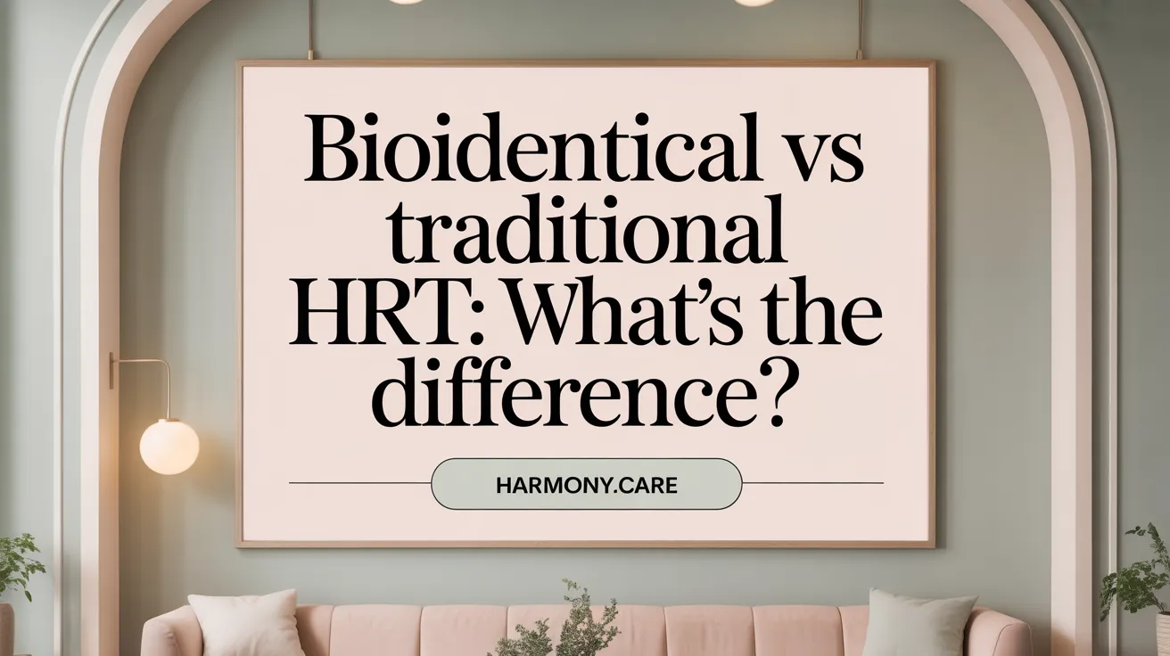 Bioidentical vs Traditional HRT: What’s the Difference?