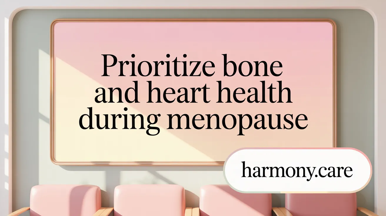 Prioritize Bone and Heart Health During Menopause