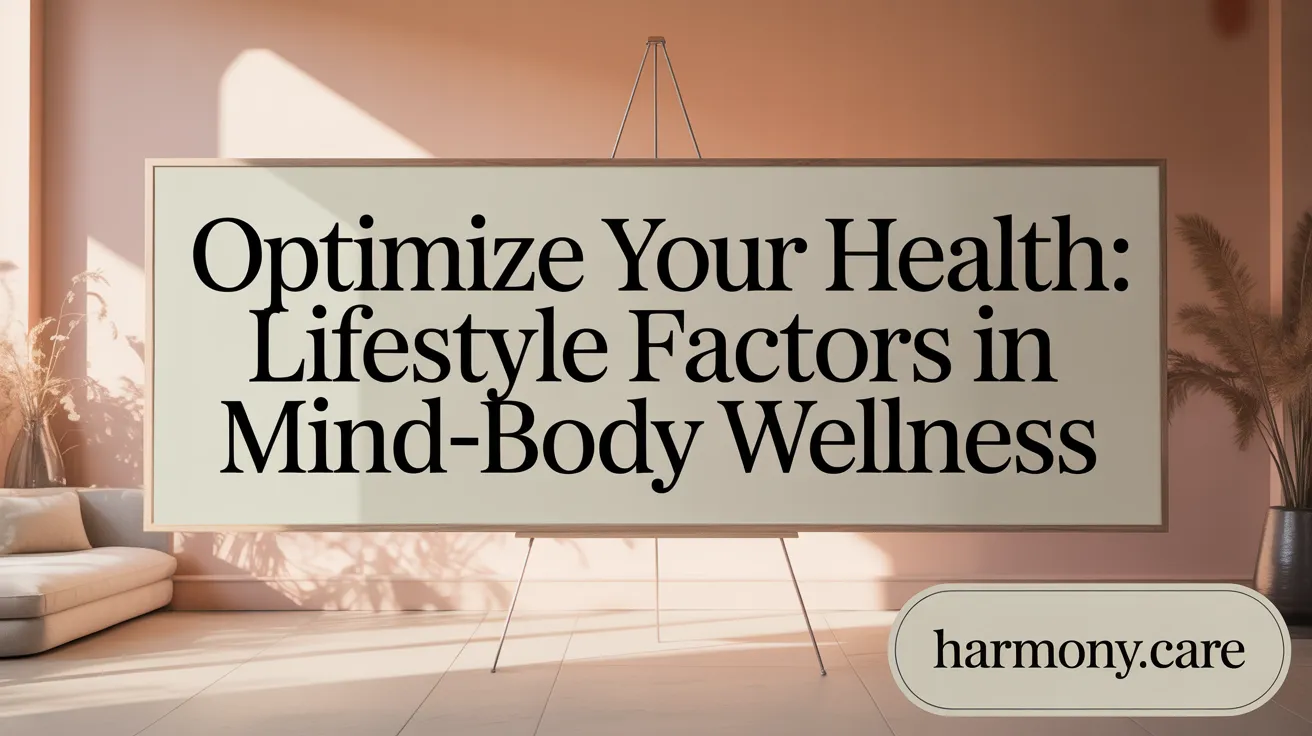 Optimize Your Health: Lifestyle Factors in Mind-Body Wellness