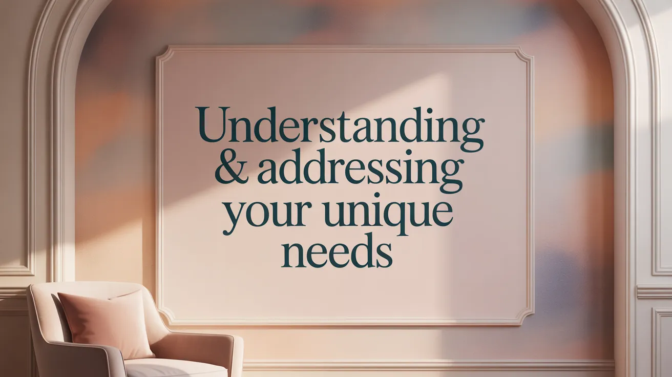 Understanding & Addressing Your Unique Needs