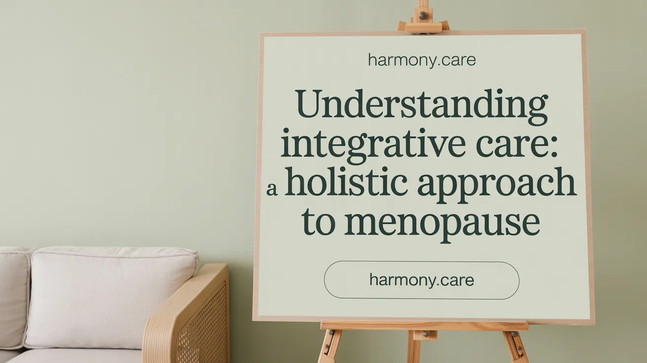 Understanding Integrative Care: A Holistic Approach to Menopause