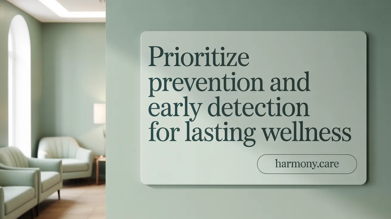 Prioritize Prevention and Early Detection for Lasting Wellness