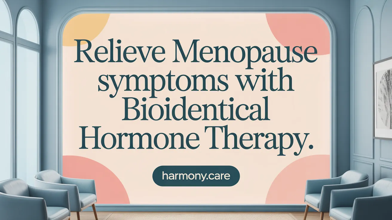 Relieve Menopause Symptoms with Bioidentical Hormone Therapy
