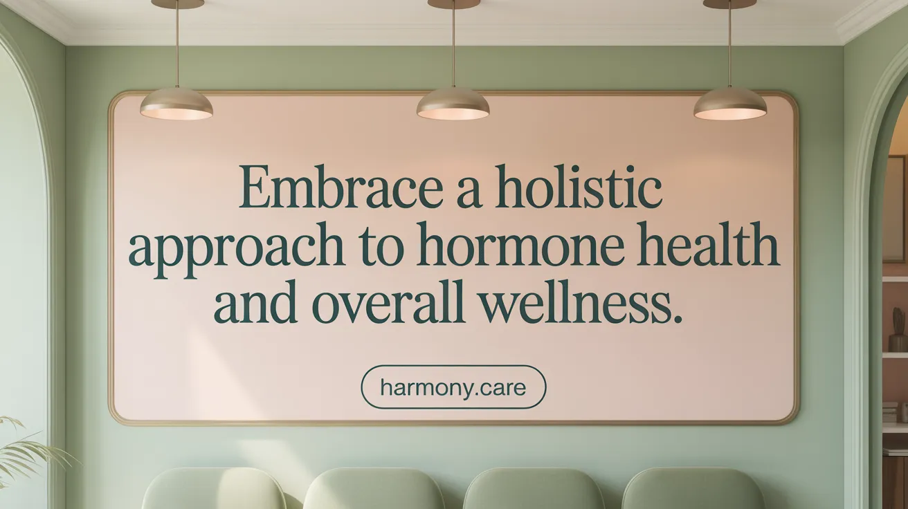 Embrace a holistic approach to hormone health and overall wellness