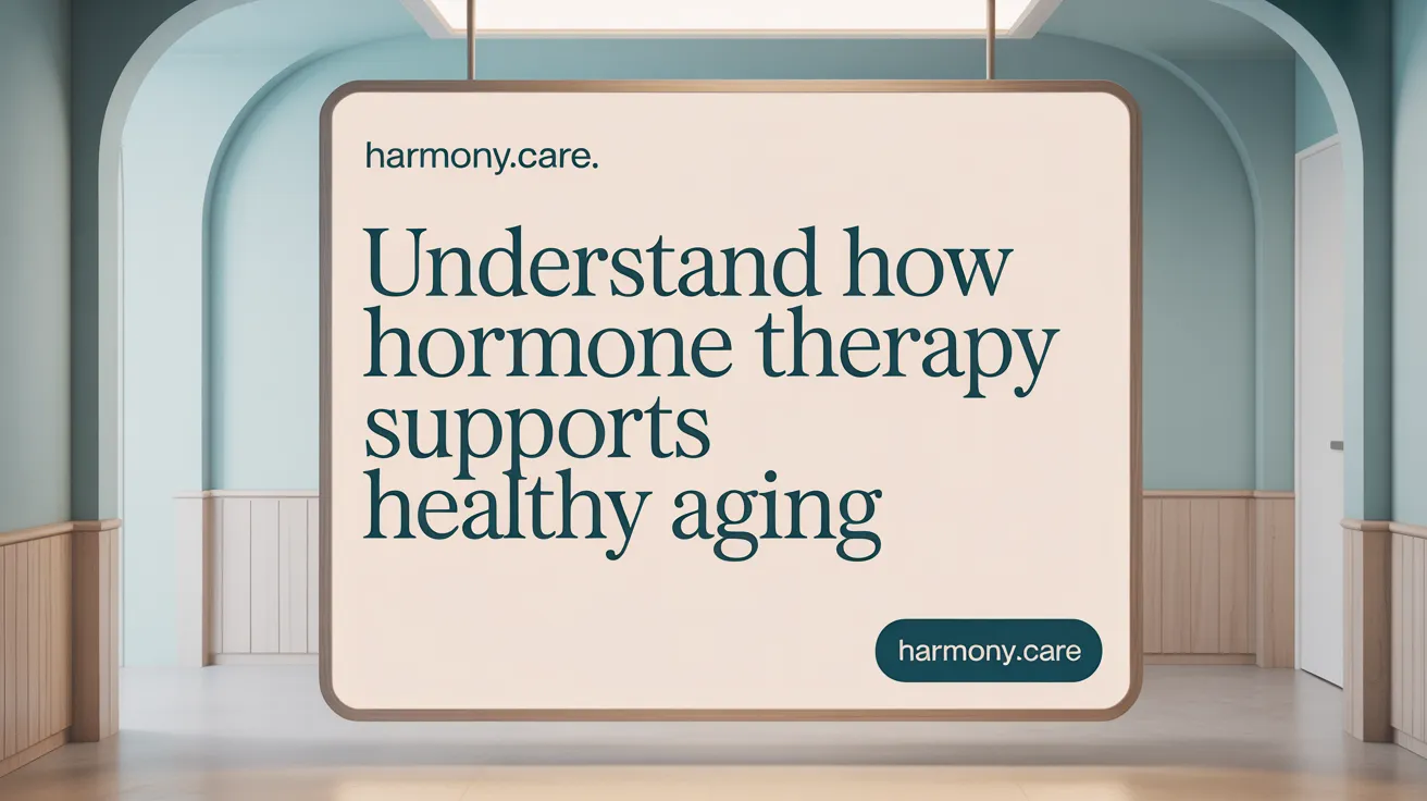 Understand How Hormone Therapy Supports Healthy Aging
