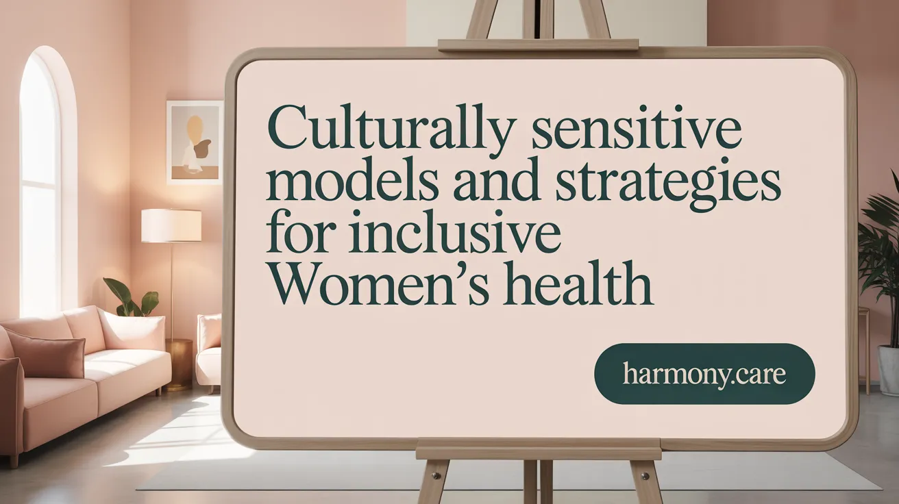 Culturally Sensitive Models and Strategies for Inclusive Women's Health