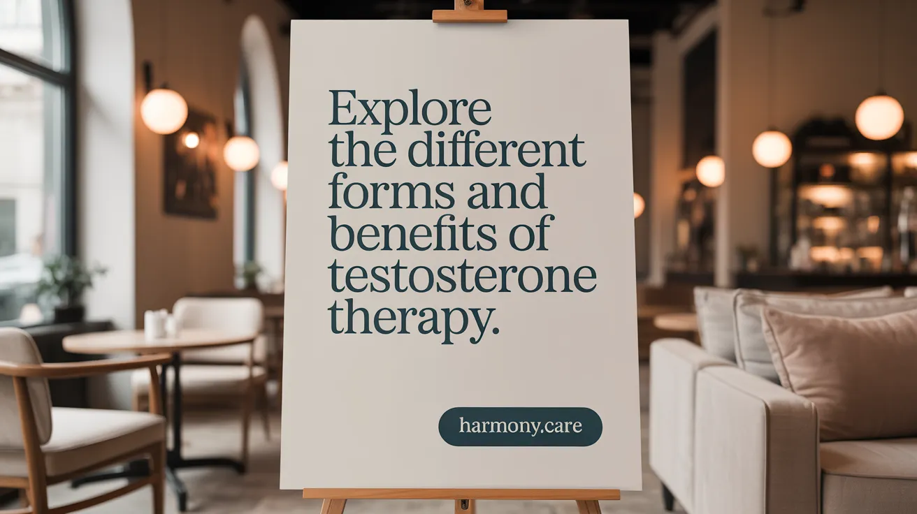 Explore the Different Forms and Benefits of Testosterone Therapy