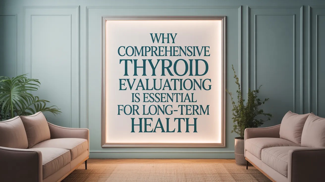 Why Comprehensive Thyroid Evaluation Is Essential for Long-term Health