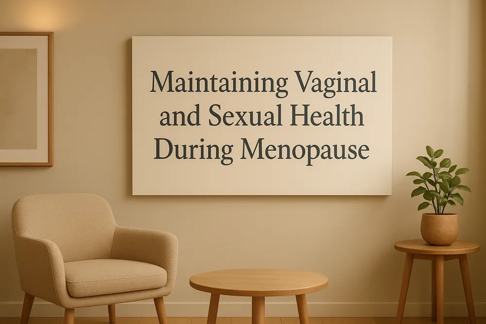 Maintaining Vaginal and Sexual Health During Menopause