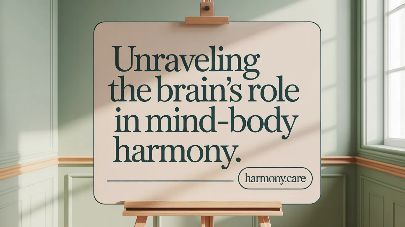 Unraveling the Brain's Role in Mind-Body Harmony