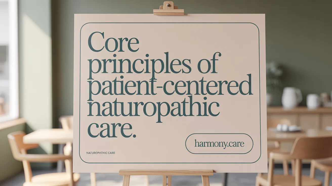 Core Principles of Patient-Centered Naturopathic Care